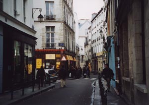 Париж. Улица Розье